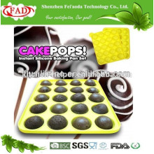 E-co friendly high quality party silicone chocolate mold